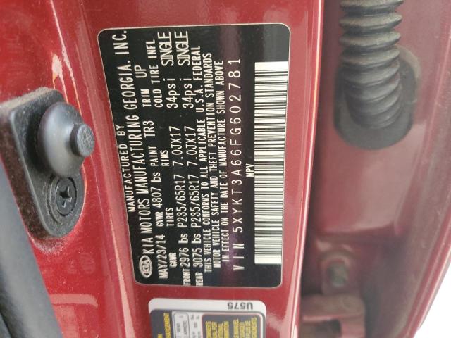 5XYKT3A66FG602781 2015 KIA SORENTO