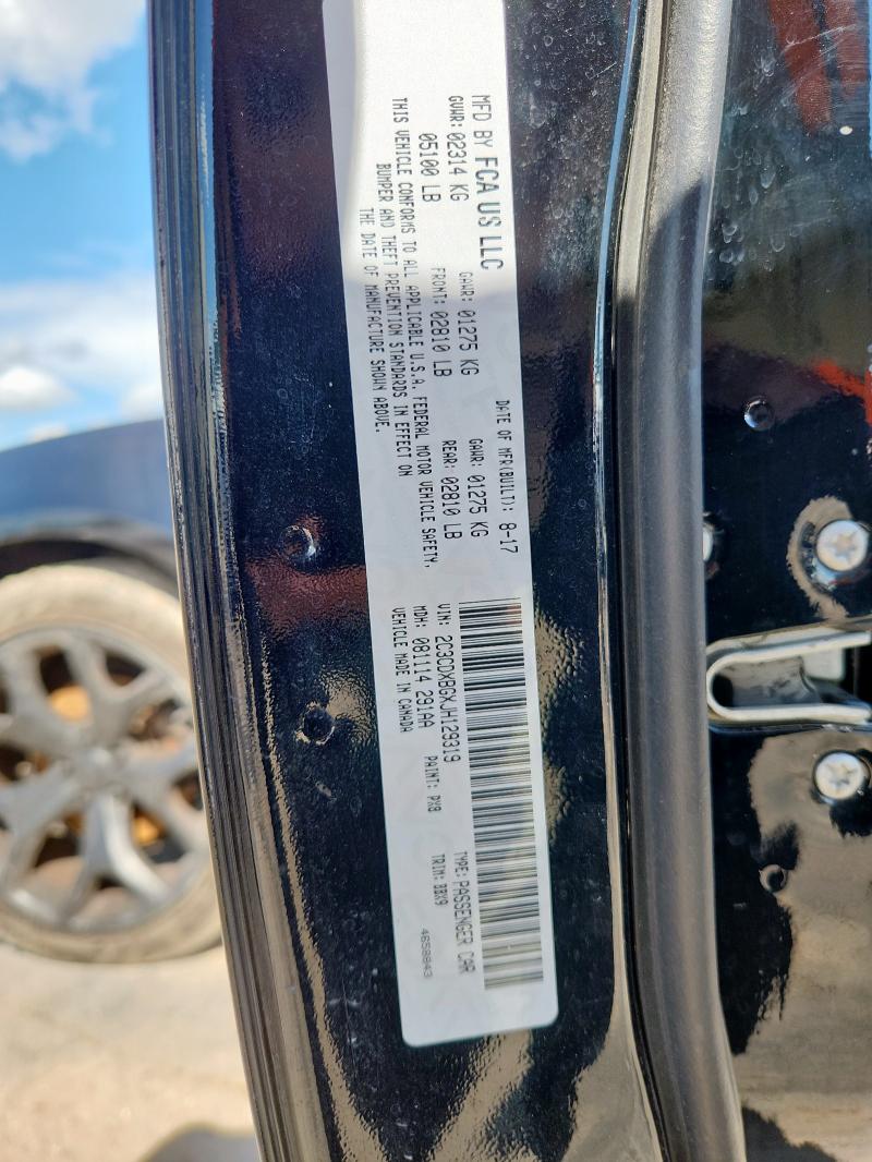 2018 DODGE CHARGER SX 2C3CDXBGXJH129319