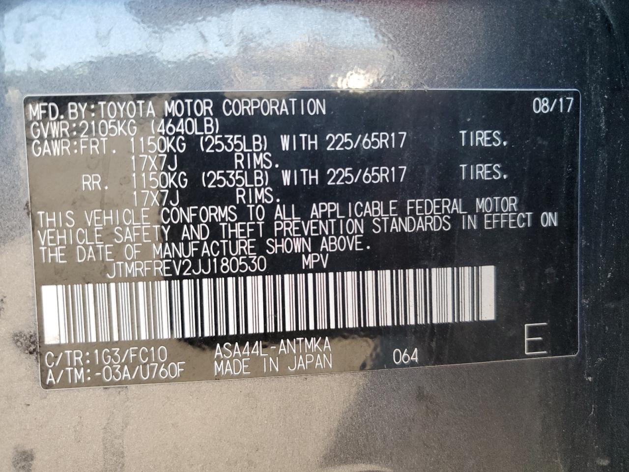 TOYOTA RAV4 ADVENTURE