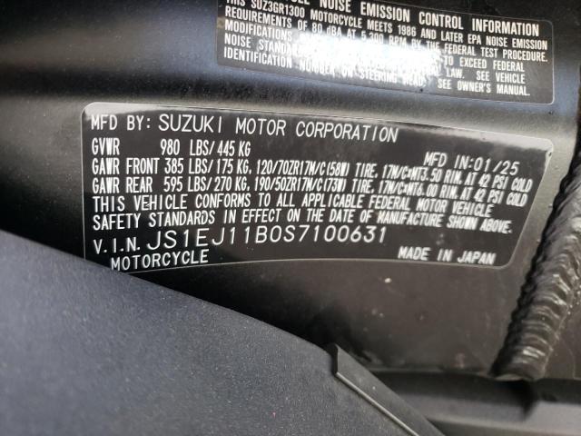 2025 SUZUKI GSX1300 RR JS1EJ11B0S7100631