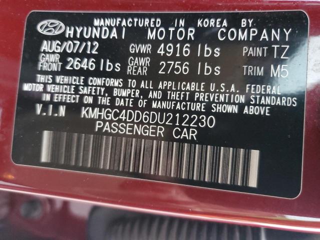 2013 HYUNDAI GENESIS 3. #3265116917