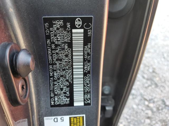 2016 TOYOTA PRIUS V JTDZN3EU1GJ048682
