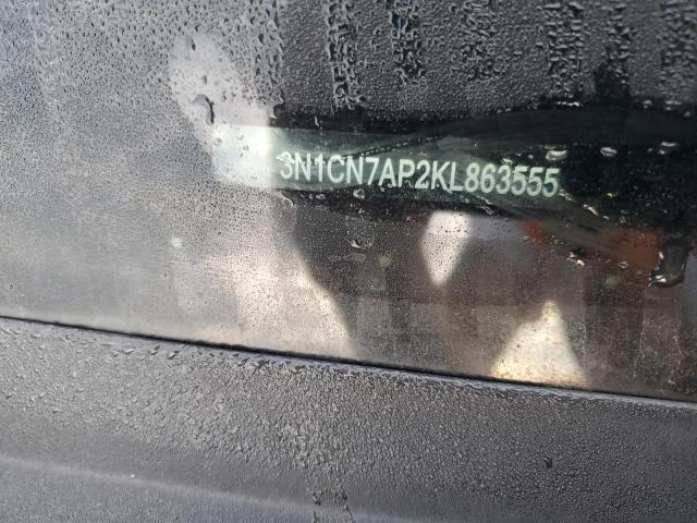 2019 NISSAN VERSA S 3N1CN7AP2KL863555