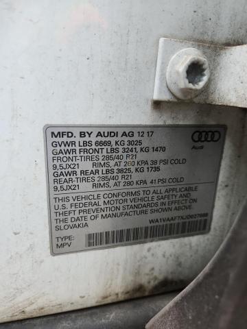 2018 AUDI Q7 PRESTIG - WA1VAAF7XJD027868