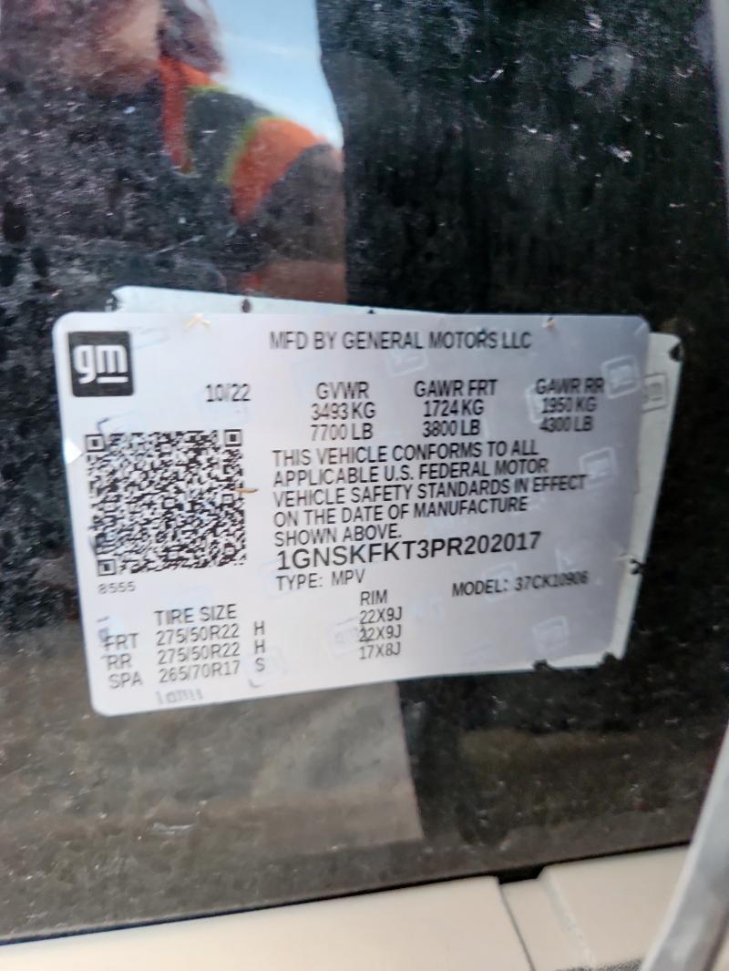 2023 CHEVROLET SUBURBAN K #3320292167