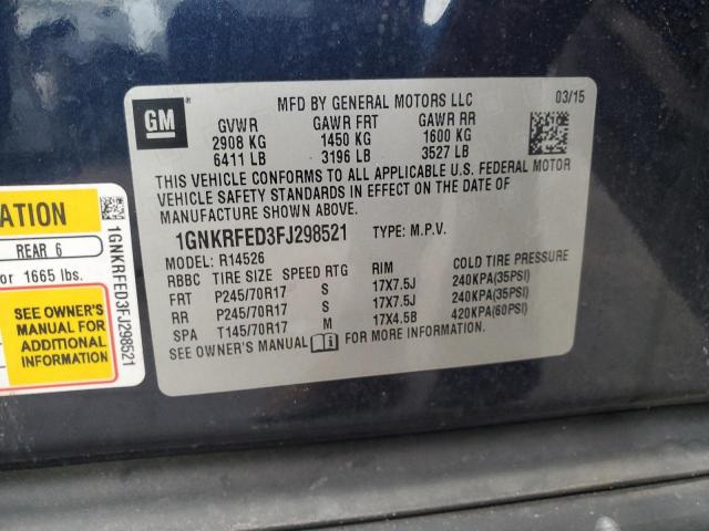 2015 CHEVROLET TRAVERSE LS #3297017376