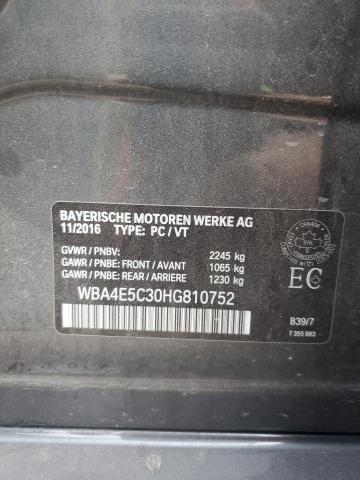 2017 BMW 440XI GRAN WBA4E5C30HG810752
