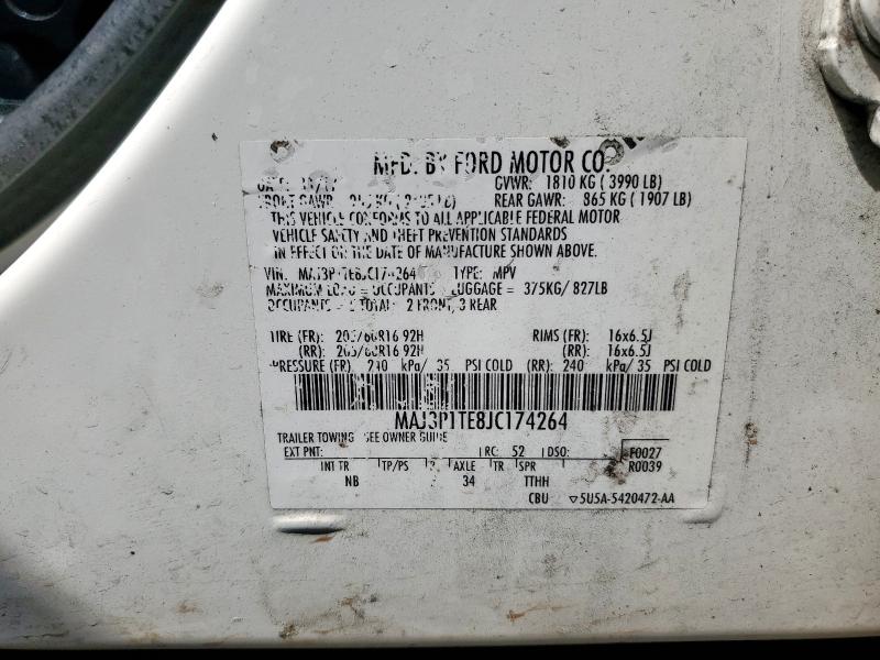 2018 FORD ECOSPORT S - MAJ3P1TE8JC174264