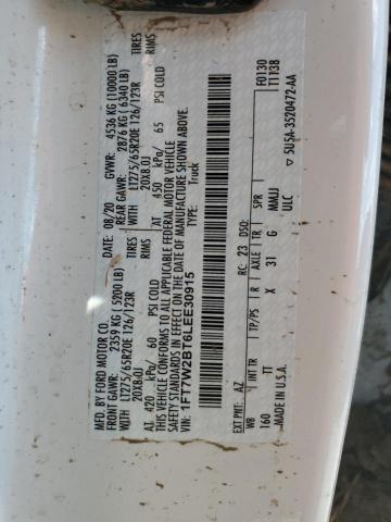 2020 FORD F250 SUPER 1FT7W2BT6LEE30915