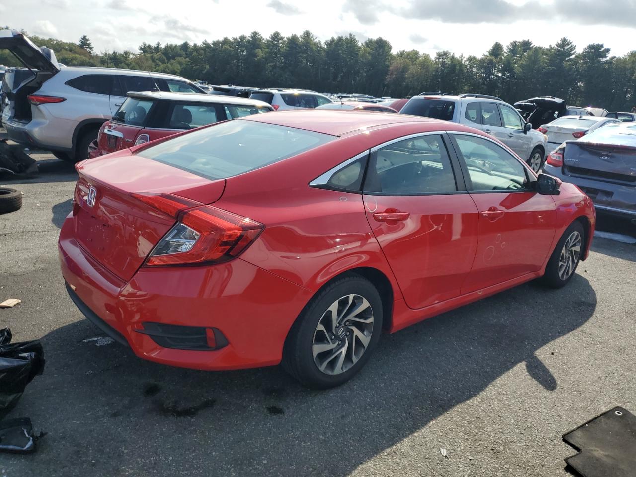 Lot #3246259120 2016 HONDA CIVIC EX
