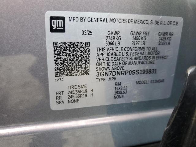 2025 CHEVROLET EQUINOX LT 3GN7DNRP0SS199831