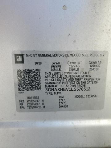 2020 CHEVROLET EQUINOX LS - 3GNAXHEV1LS576512