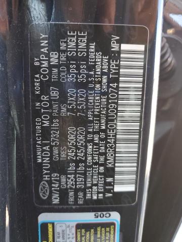 2020 HYUNDAI PALISADE SEL KM8R34HE0LU091074