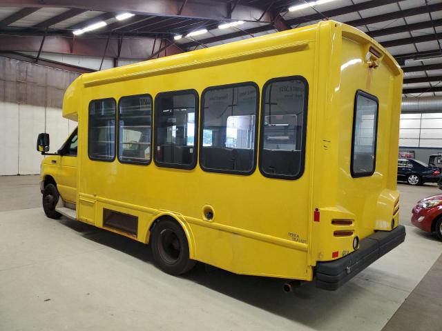 FORD ECONOLINE E450 SUPER DUTY CUTAWAY VAN 2019 yellow  gas 1FDFE4FS5KDC46030 photo #3