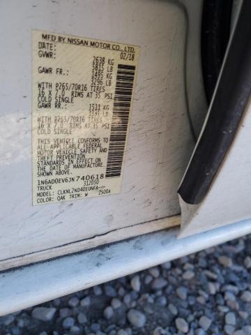 2018 NISSAN FRONTIER S 1N6AD0EV6JN740618