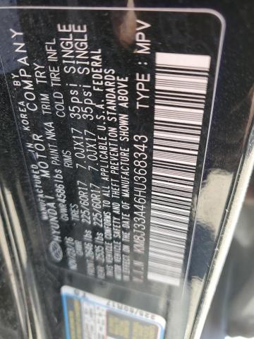 2017 HYUNDAI TUCSON LIMITED - KM8J33A46HU368343