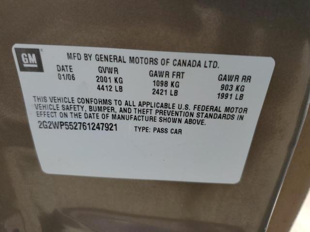 2006 PONTIAC GRAND PRIX #3297302376