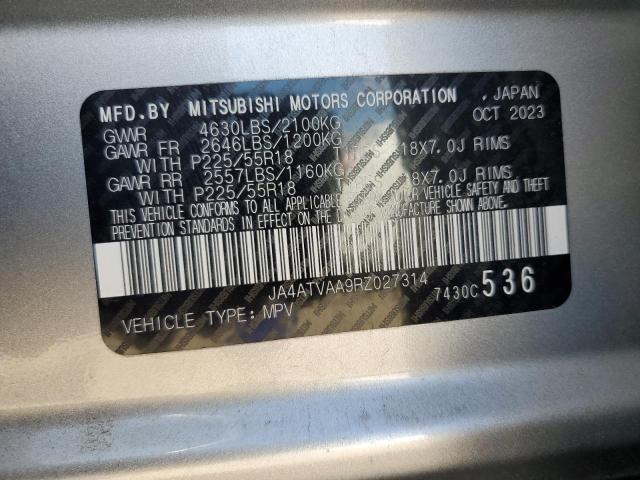 2024 MITSUBISHI ECLIPSE CR JA4ATVAA9RZ027314