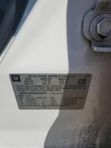 2015 CHEVROLET EQUINOX LT 2GNALCEK2F6272872