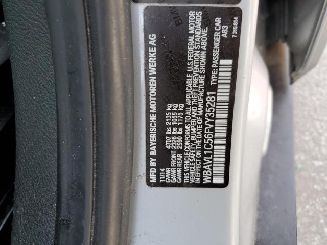 2015 BMW X1 XDRIVE28I WBAVL1C56FVY35281