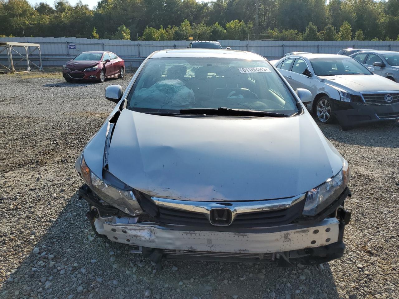 Lot #3248610258 2012 HONDA CIVIC EXL