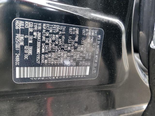 2021 NISSAN ROGUE SV - JN8AT3BB0MW219527