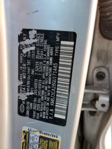 2016 HYUNDAI TUCSON KM8J3CA28GU171445