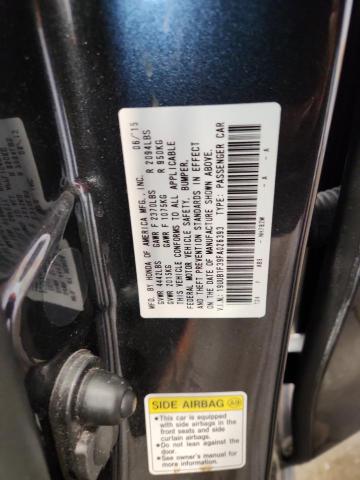 2015 ACURA TLX 19UUB1F39FA026393