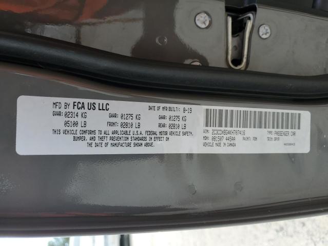 2019 DODGE CHARGER SX 2C3CDXBG4KH707416