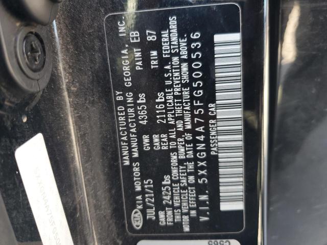 2015 KIA OPTIMA EX - 5XXGN4A75FG500536