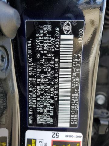 2018 TOYOTA CAMRY L 4T1B11HK0JU044698