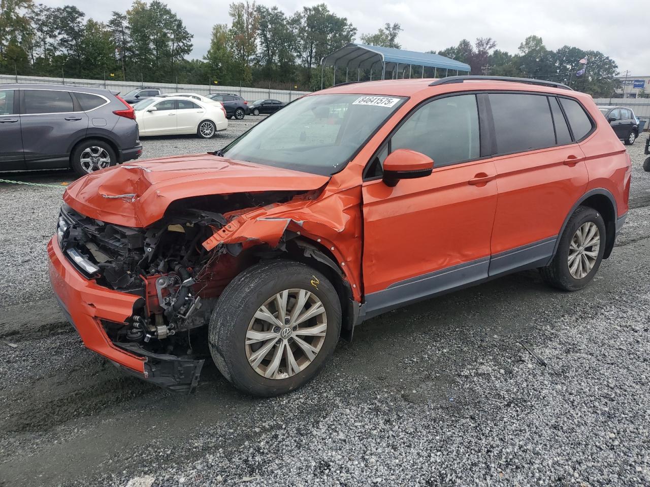 Lot #3277067167 2018 VOLKSWAGEN TIGUAN S