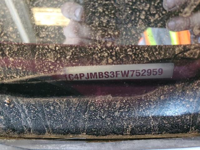 2015 JEEP CHEROKEE TRAILHAWK - 1C4PJMBS3FW752959