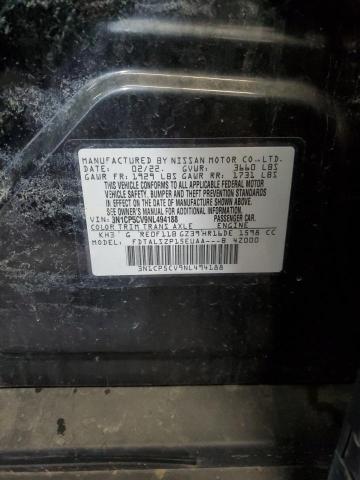 2022 NISSAN KICKS SV 3N1CP5CV9NL494188