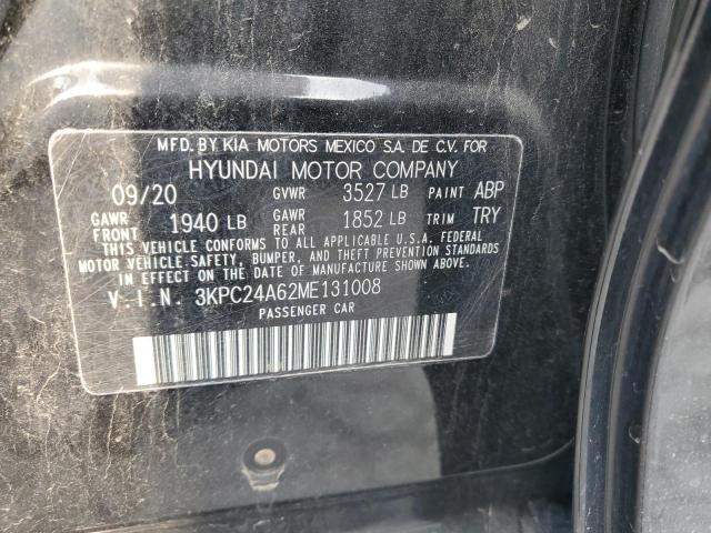 2021 HYUNDAI ACCENT SE 3KPC24A62ME131008