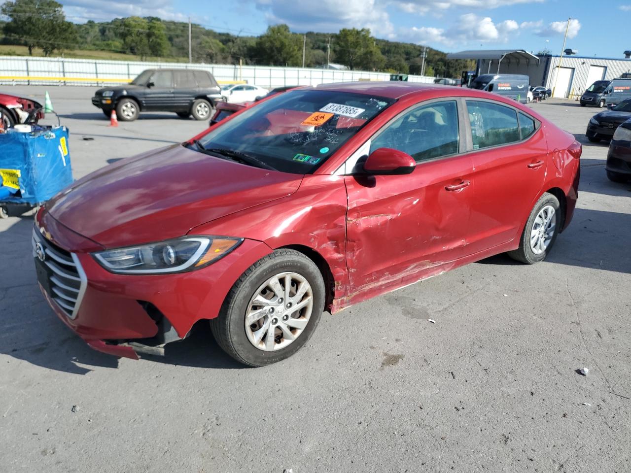 Lot #3317074992 2017 HYUNDAI ELANTRA SE