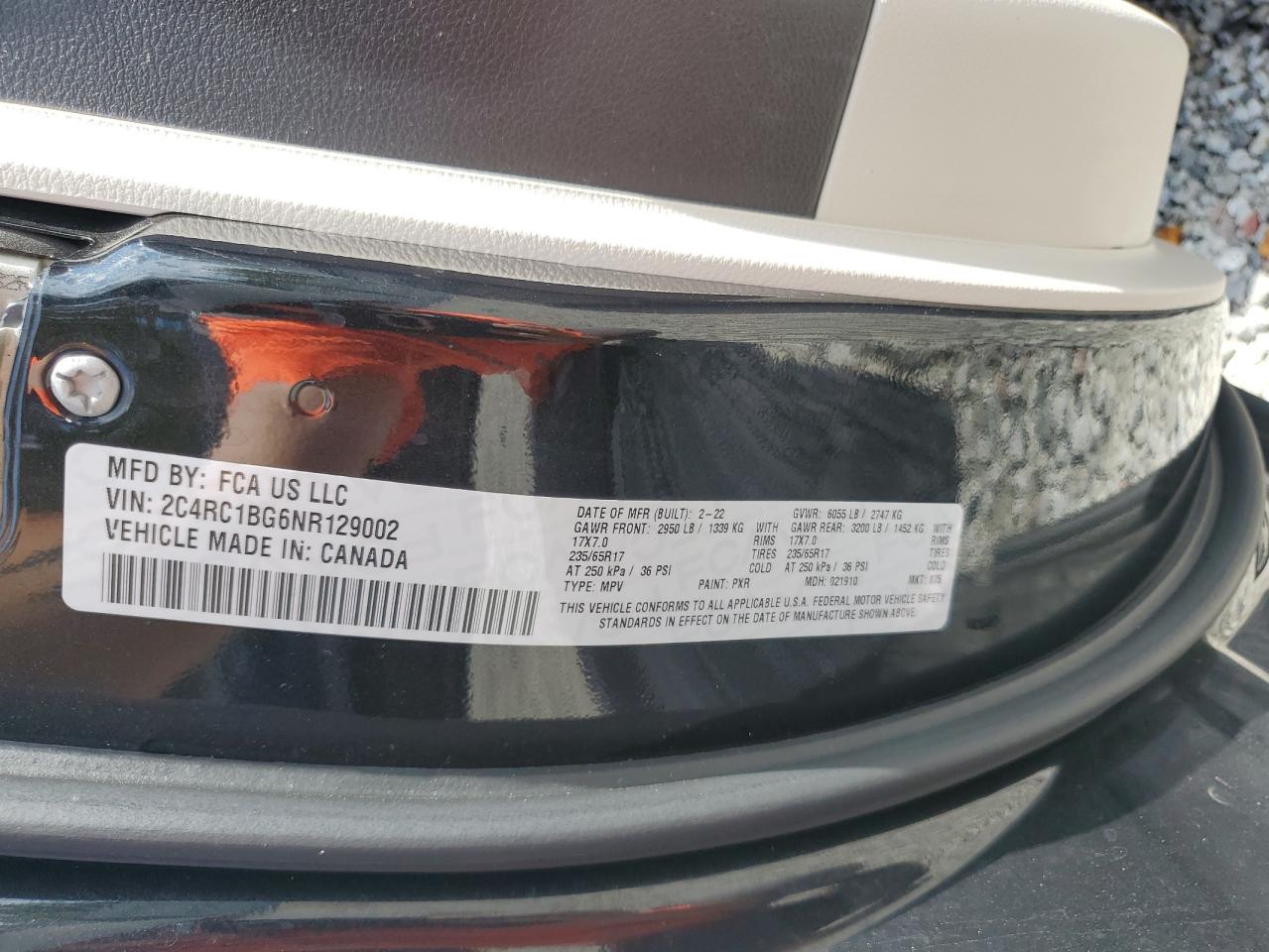 CHRYSLER PACIFICA TOURING L