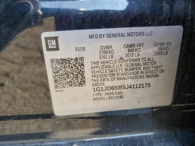 2018 CHEVROLET SONIC LT #3309374987