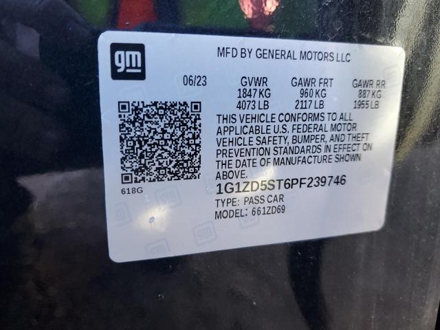 2023 CHEVROLET MALIBU LT - 1G1ZD5ST6PF239746