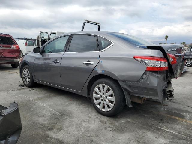 NISSAN SENTRA S 2015 gray  gas 3N1AB7AP2FY237500 photo #3