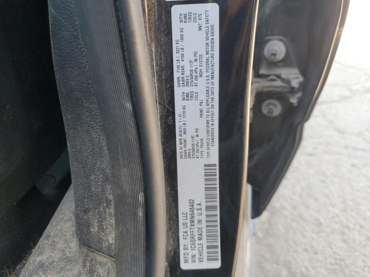 RAM 1500 BIG HORN/LONE STAR