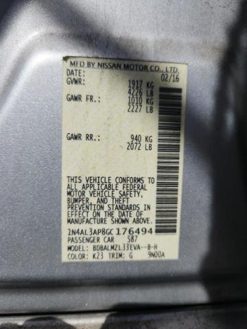 2016 NISSAN ALTIMA 2.5 - 1N4AL3AP8GC176494