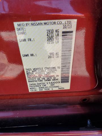 2014 NISSAN ALTIMA 2.5 - 1N4AL3AP2EC156609