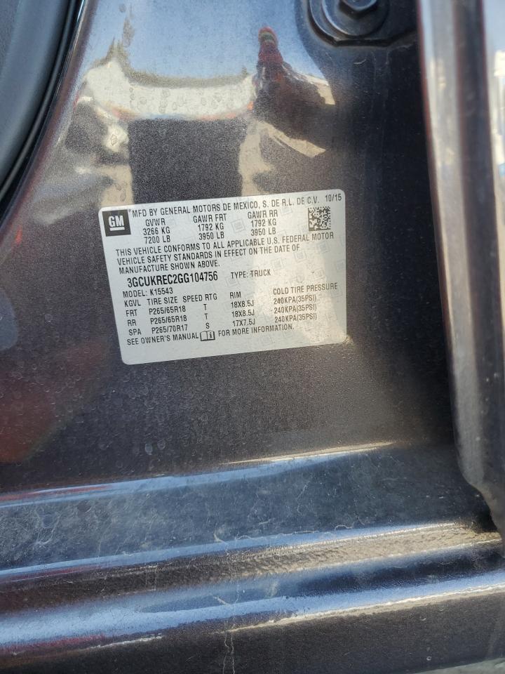 CHEVROLET SILVERADO K1500 LT