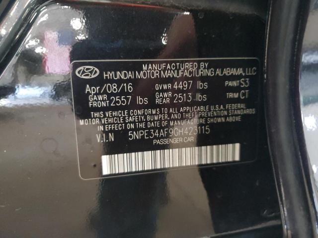 2016 HYUNDAI SONATA SPO 5NPE34AF9GH423115