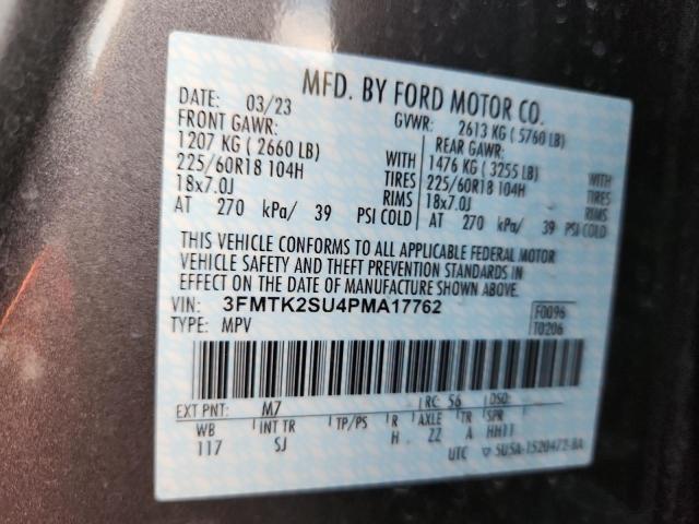 2023 FORD MUSTANG MA 3FMTK2SU4PMA17762