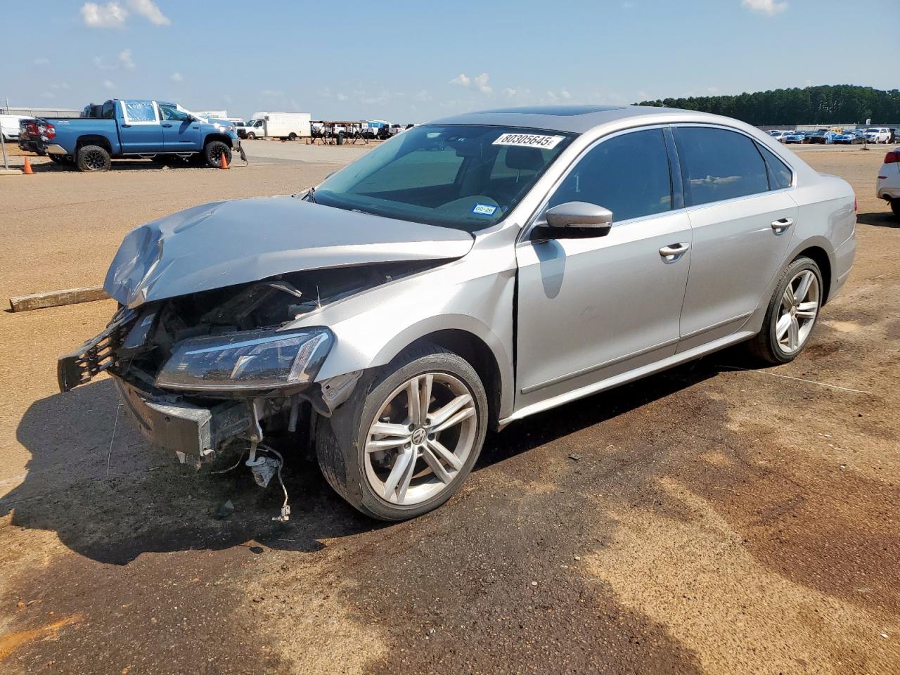 Lot #3284094629 2014 VOLKSWAGEN PASSAT SEL