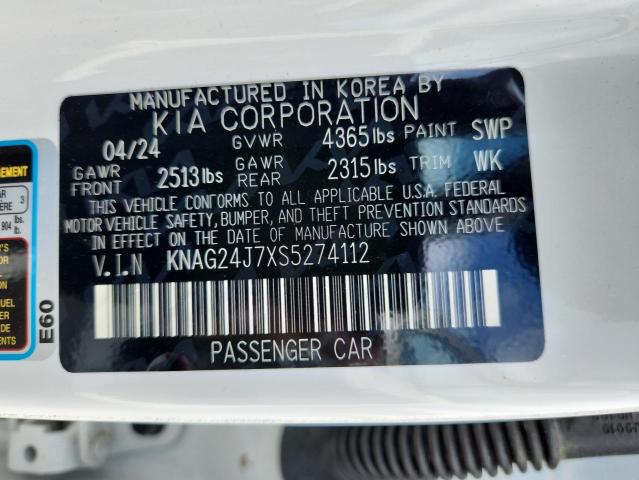 2025 KIA K5 LXS KNAG24J7XS5274112