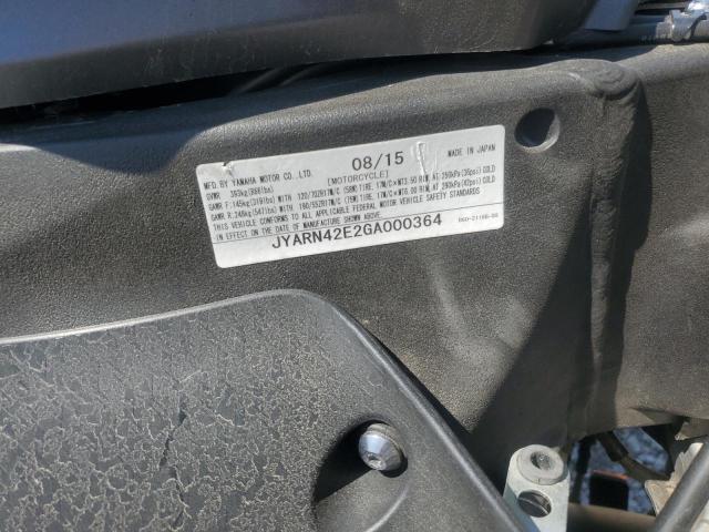 2016 YAMAHA YZFR1S JYARN42E2GA000364