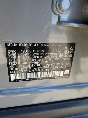 2023 HONDA HR-V SPORT 3CZRZ2H52PM701889